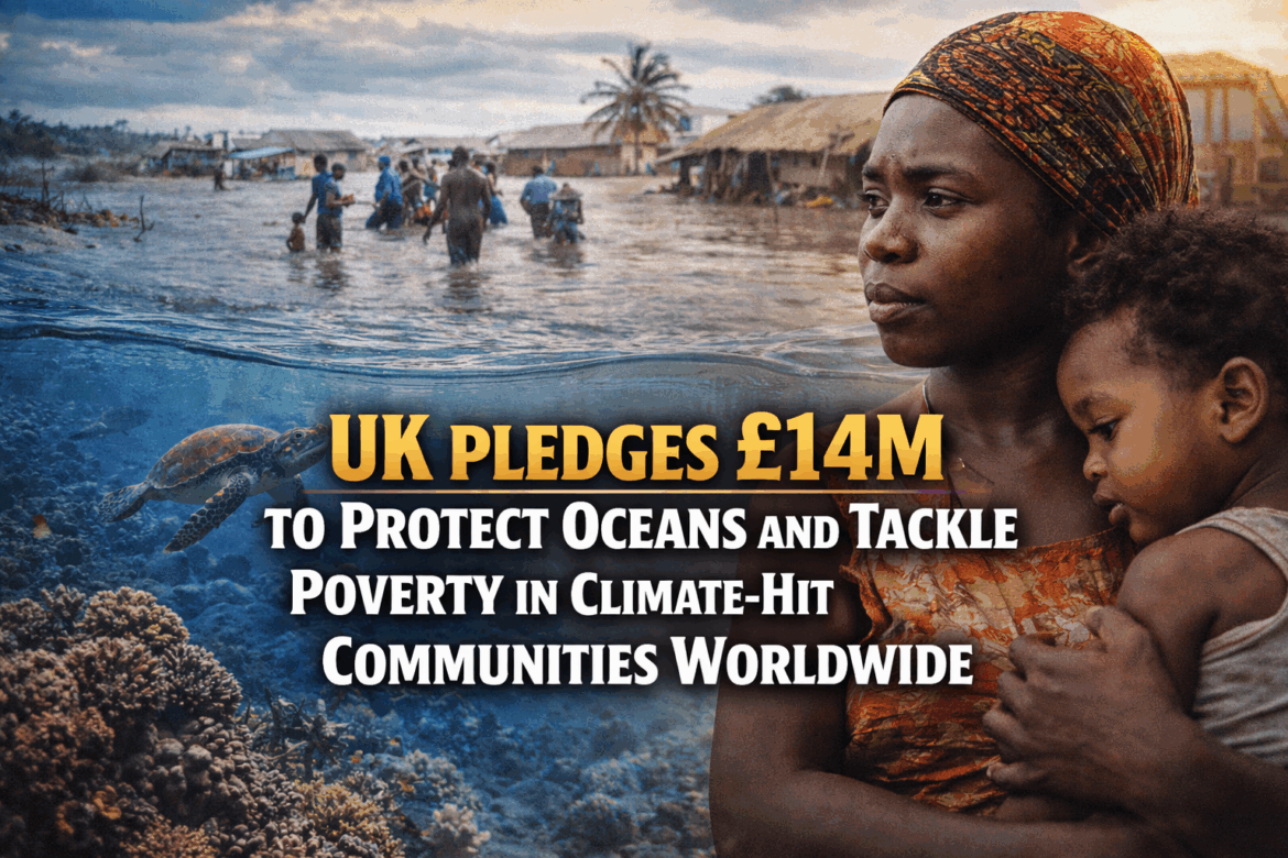 UK Pledges £14m to Protect Oceans and Tackle Poverty in Climate-Hit Communities Worldwide