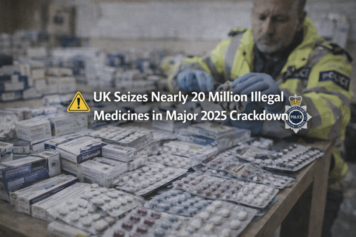 MHRA Warns Online Buyers, Seizes £45m Worth of Illegal drugs