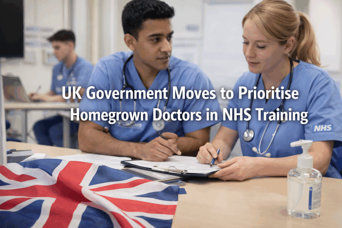 UK Government Moves to Prioritise Homegrown Doctors