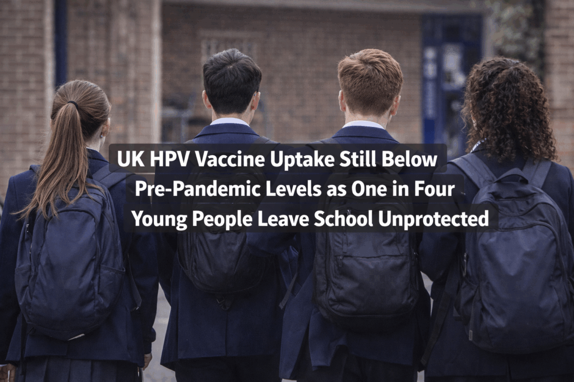 UK HPV Vaccine Uptake Still Below Pre-Pandemic Levels