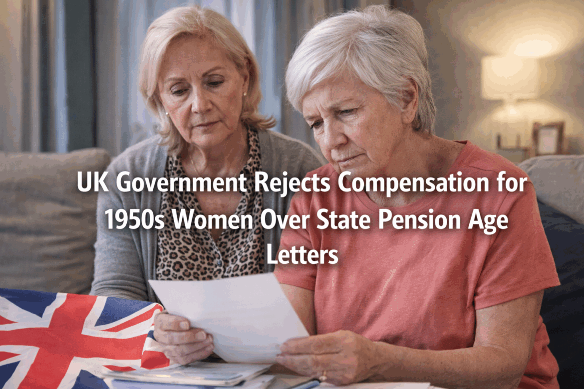 UK Government Rejects Compensation for 1950s Women
