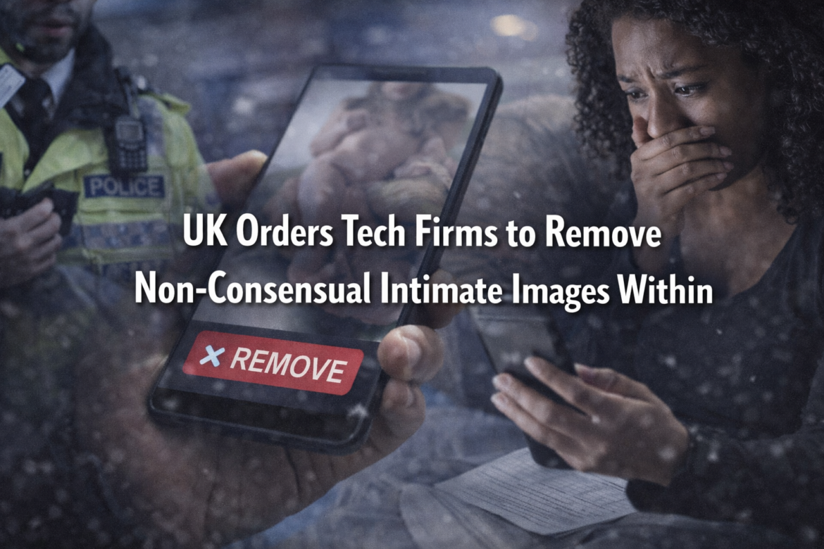 UK Orders Tech Firms to Remove Non-Consensual Images