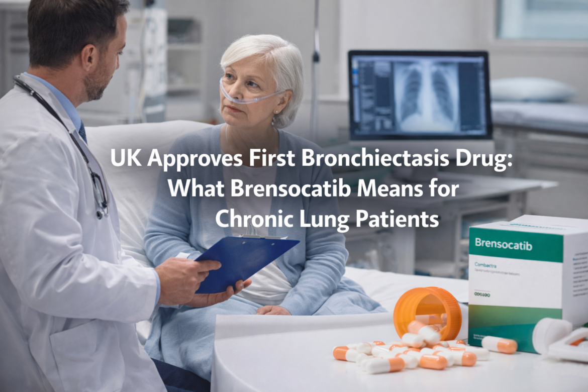 Brensocatib Licensed in UK for Non-Cystic Fibrosis Bronchiectasis