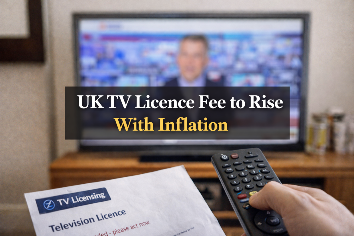 UK TV Licence Fee to Rise With Inflation