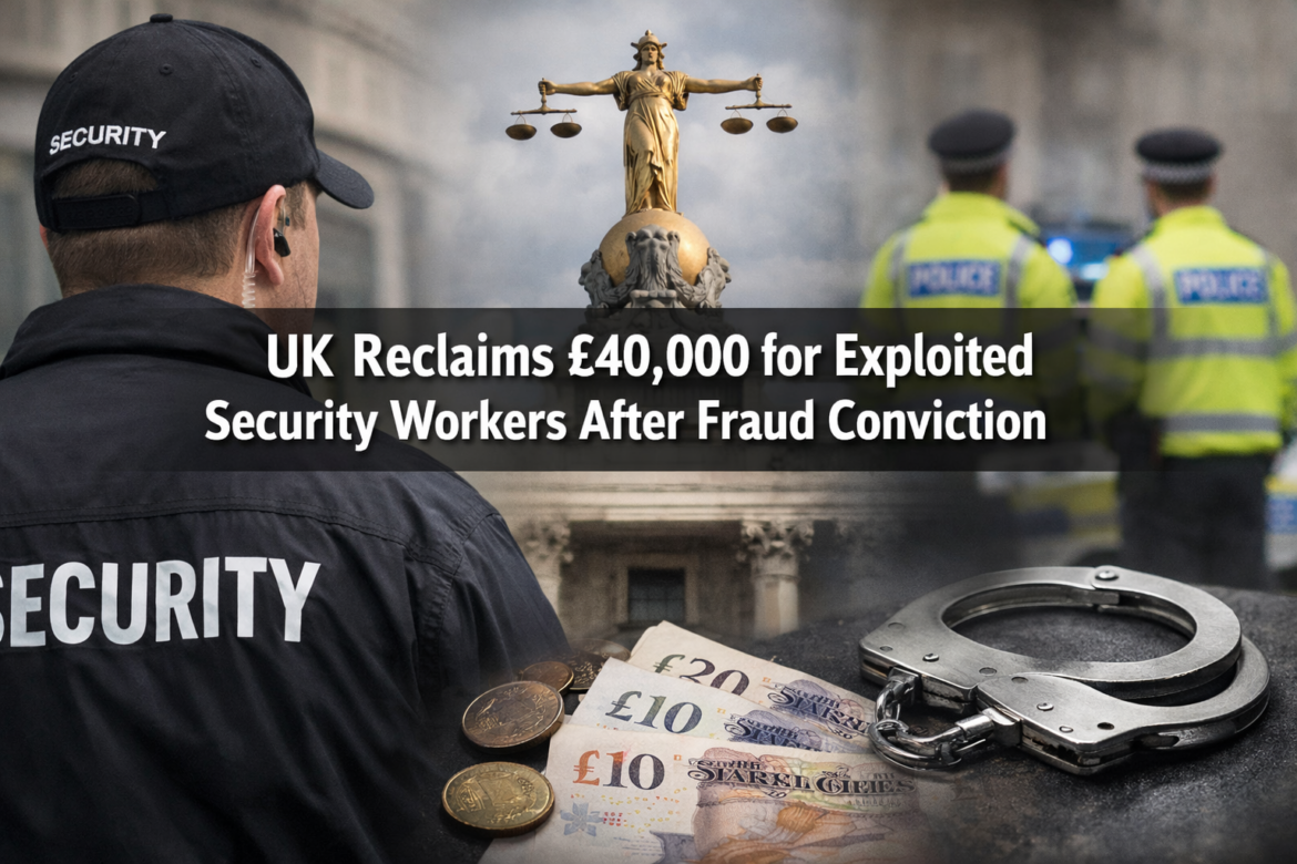 UK Reclaims £40,000 for Exploited Security Workers