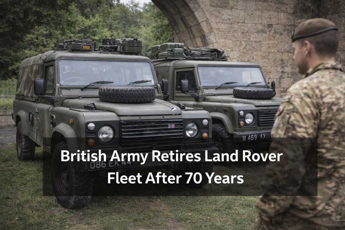 British Army Land Rover Fleet