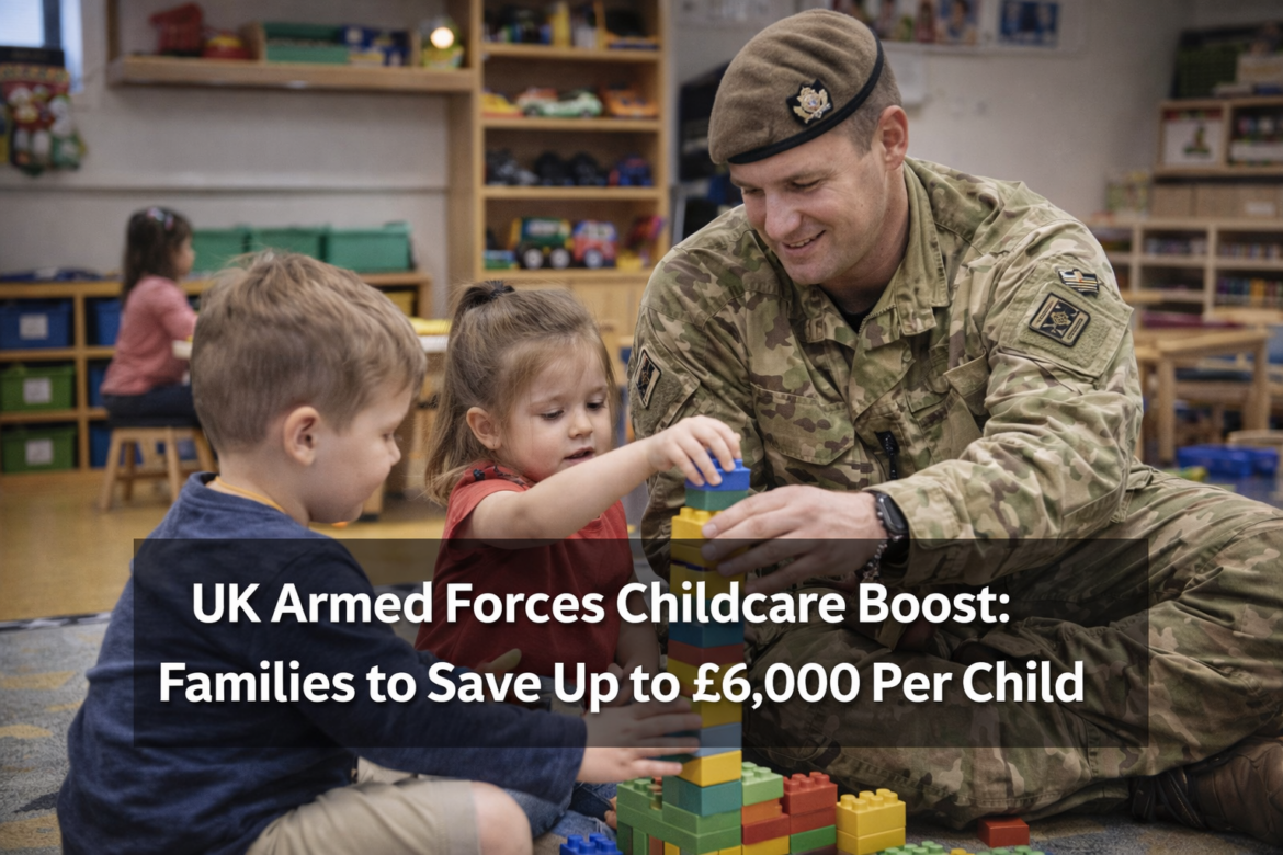 UK Armed Forces Childcare Boost