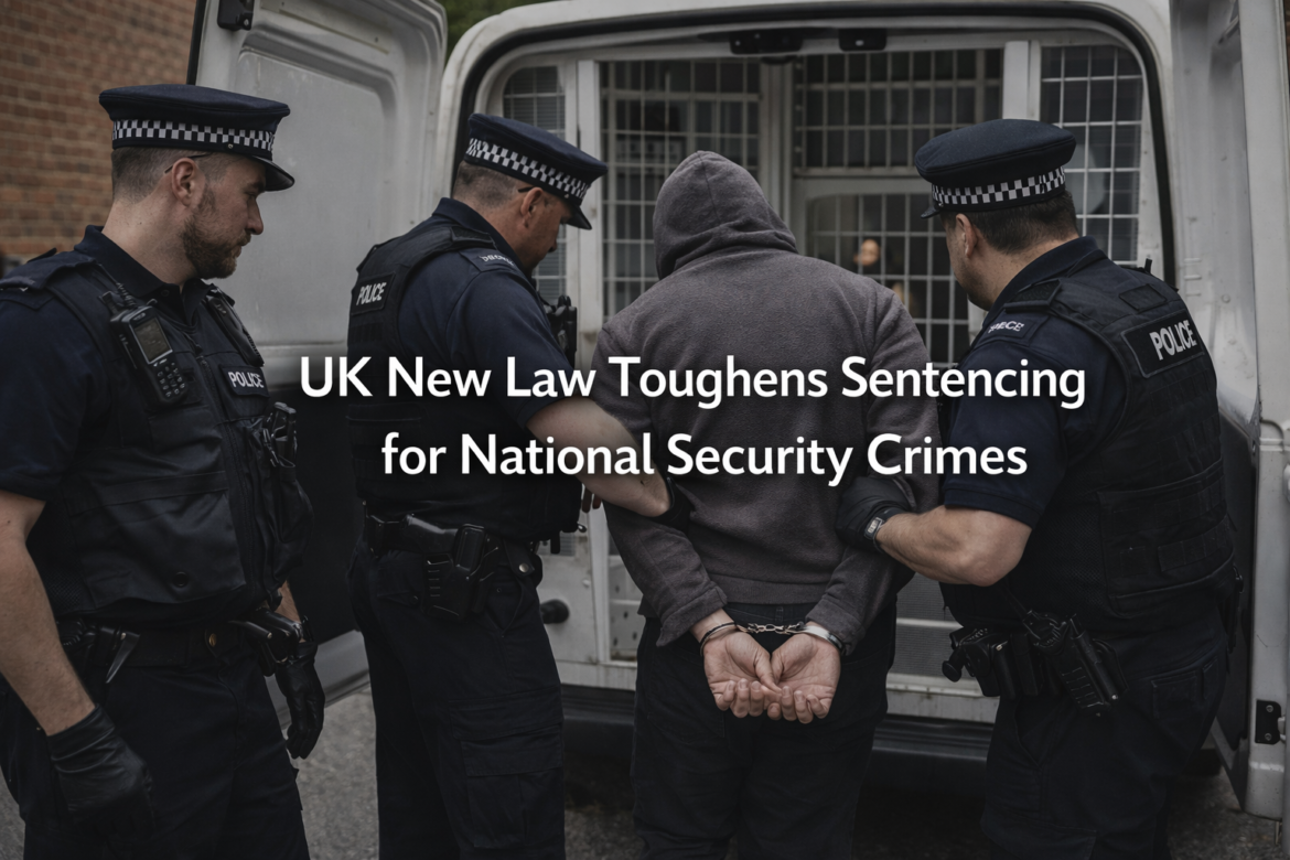 UK New Law Toughens Sentencing for National Security Crimes