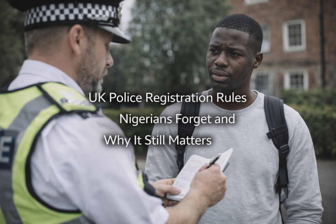 UK Police Registration