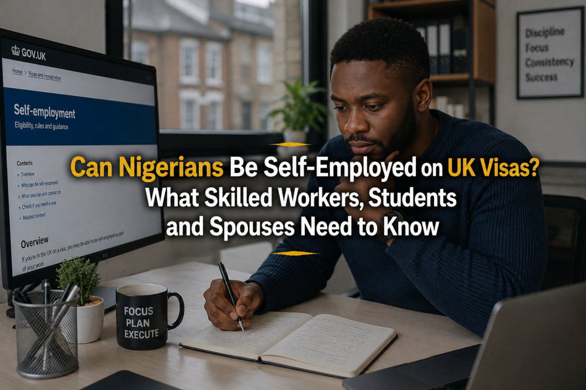 Self-Employed on UK Visas