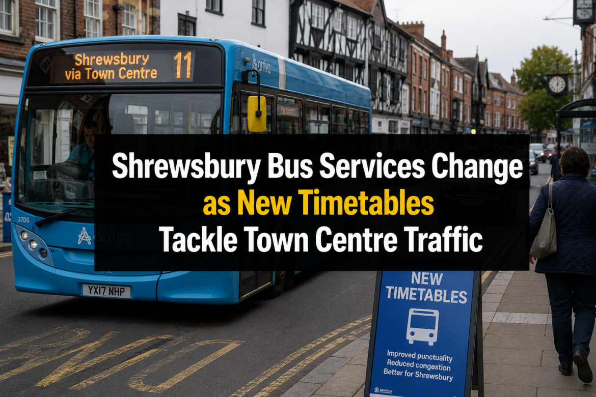 Shrewsbury Bus Services Change